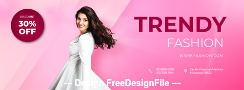 Beauty Facebook PSD Cover Template