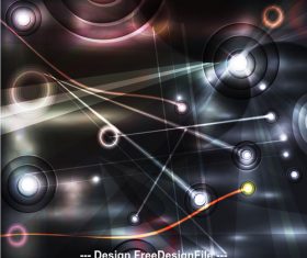 Bright light abstract background vector 02