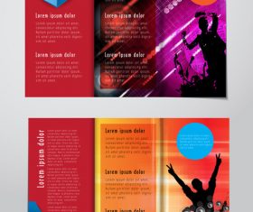 Brochure layout banner vector