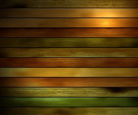 Color bright wooden boards design backgrounds vector