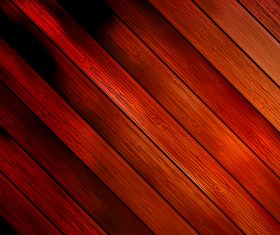 Dark red wooden boards design backgrounds vector