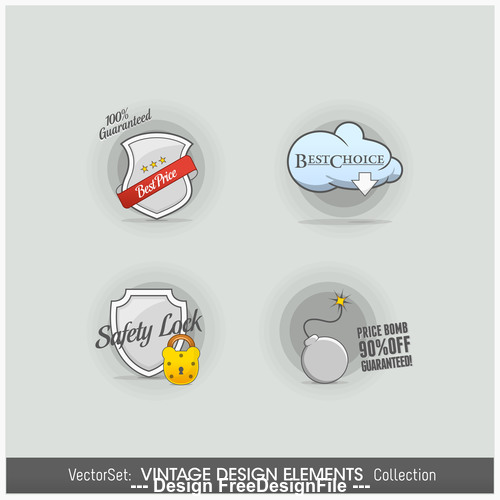 Different labels vector