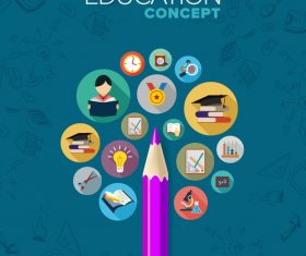 Education conceot vector
