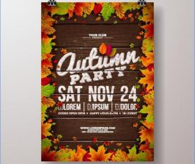 Festival promotional pattern vector