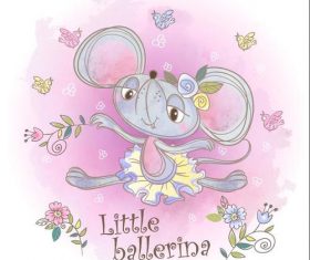 Funny animals cartoon vector