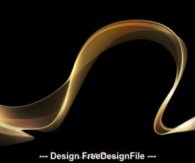 Gold stripe background vector