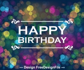 Happy day background vector