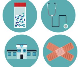 Medical knowledge leaflet vector