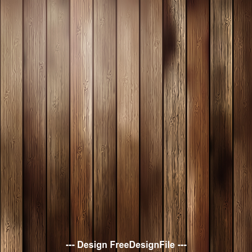 Primary colours wooden boards design backgrounds vector