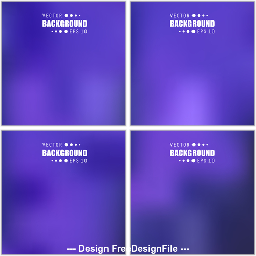 Purple gradient multicolored blurred abstract background vector
