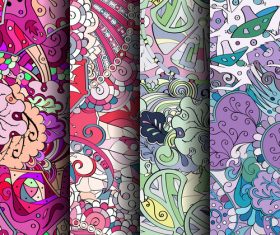 Seamless tracyy background vector