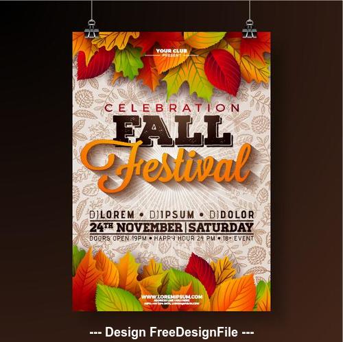 Season sale decorative pattern vector