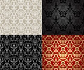 Textured pattern background vector