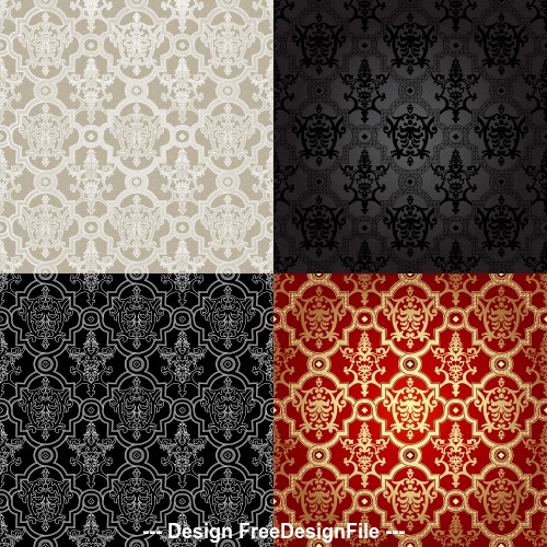 Textured pattern background vector