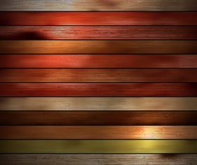 Tricolor wooden boards design backgrounds vector