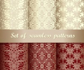 Two-color figuratus wallpaper pattern vector