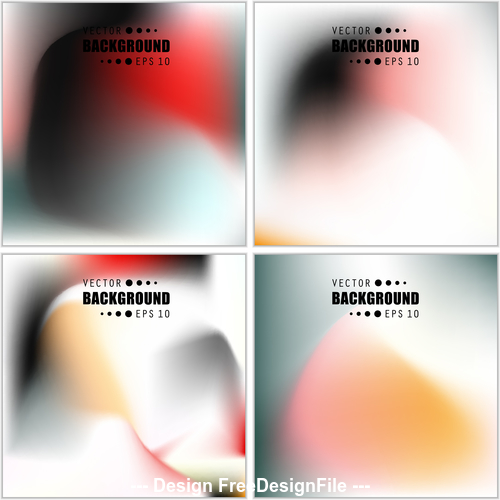 Virtual color abstract background vector