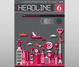 modern city templay vector