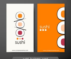 sushui business card vector