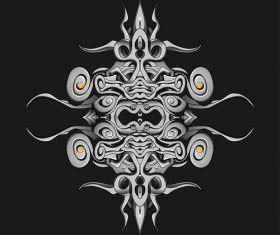 Abstract art pattern vector 04