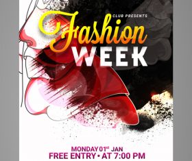 Abstract background party flyer vector