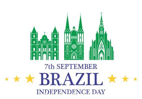 Brazil Independence day vector