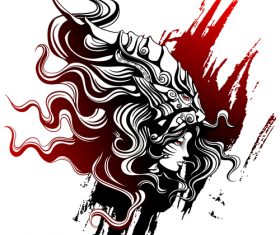 Caricature Olene Tigr vector