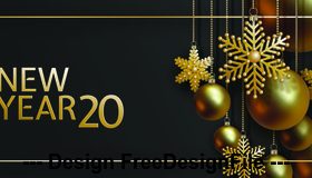Christmas 2020 decorative background vector