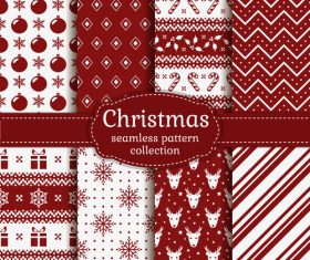 Christmas seamless wallpaper vector