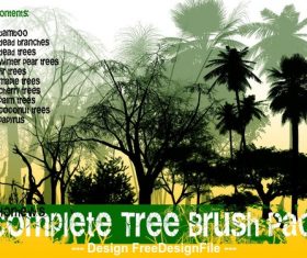 Complete Tree Photoshop Brushes