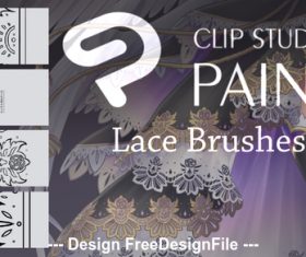 Decor lace PS Brushes