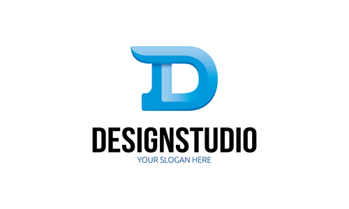 Design studio logo vector