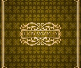 Golden luxury background vector