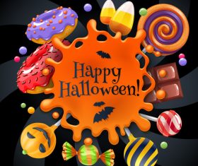 Halloween food vector