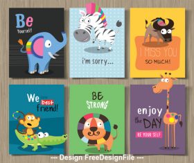 Identify animal banner vector