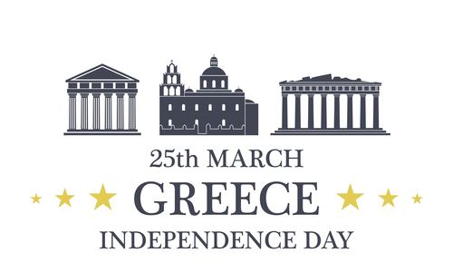 Independence Day Greece vector