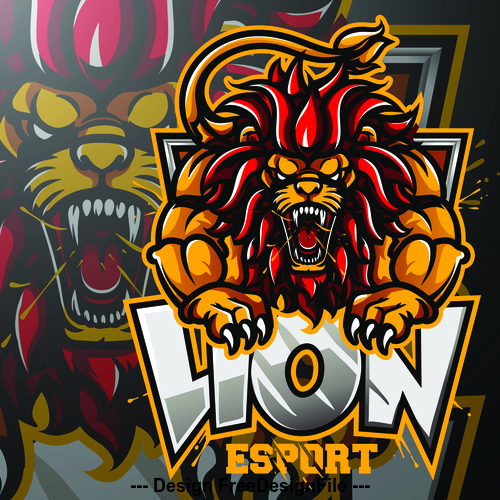 Lion Logo Vector Design Free Download