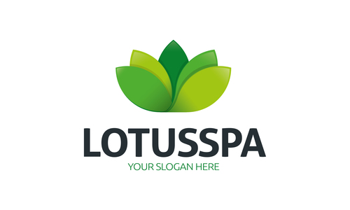 Lotus spa logo vector