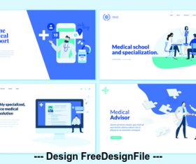 Medical advisor vector