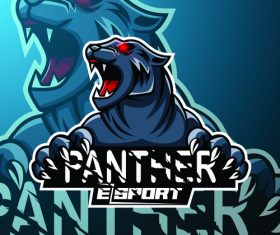 Panther logo vector design