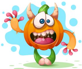 Plant expression cartoon vector