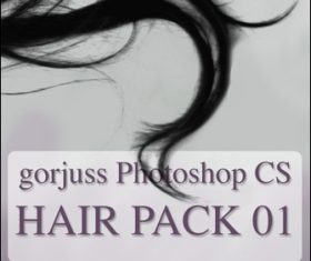Real Hair Photoshop Brushes