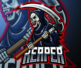 Reaper logo vector design