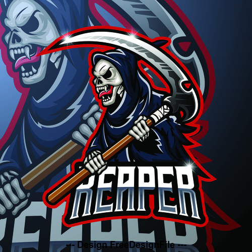 Reaper logo vector design