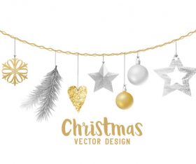 Vector design christmas card