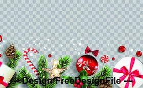 2020 Christmas day decorative wreath template vector 02