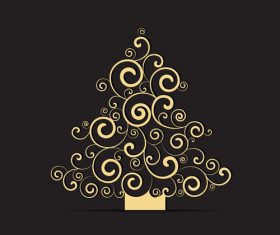 Abstract tree illustration vector