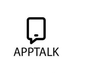 App talk logo template vector