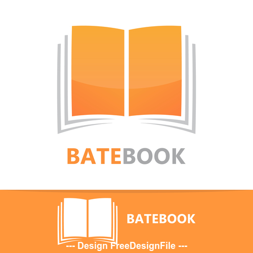 Batebook logo vector