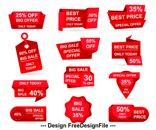 Best price tag vector